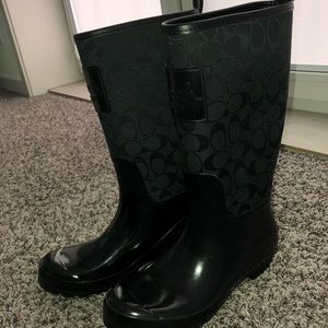 Coach Rain Boots